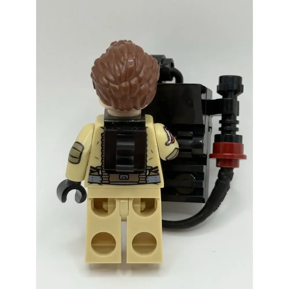 Lego Ghostbusters Peter Venkman DIM016 minifigure w/printed arms & proton pack